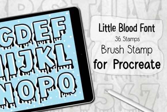 Little Blood Font Procreate Brush Stamp: A Practical Guide for Digital Creators