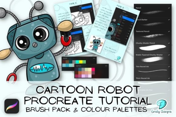 Master Cartoon Style with Procreate Brushes