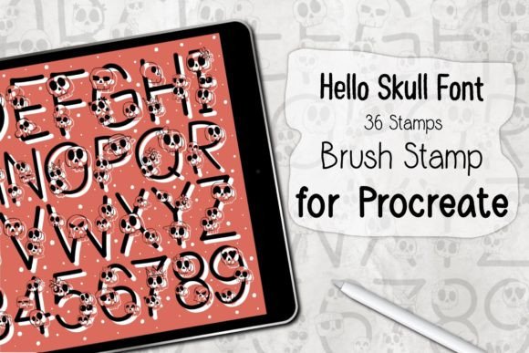 Mastering the Hello Skull Font Procreate Brush Stamp for Efficient Digital Design