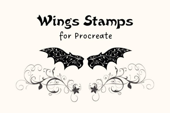 Unleashing Creativity with the Procreate Brushset - Wings Stamps