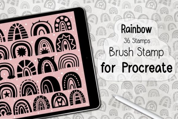 Unlocking Creative Efficiency with the Rainbow Procreate Brush Stamp