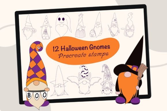 Unlocking Creative Speed: A Guide to Using Halloween Gnome Procreate Brush Stamps
