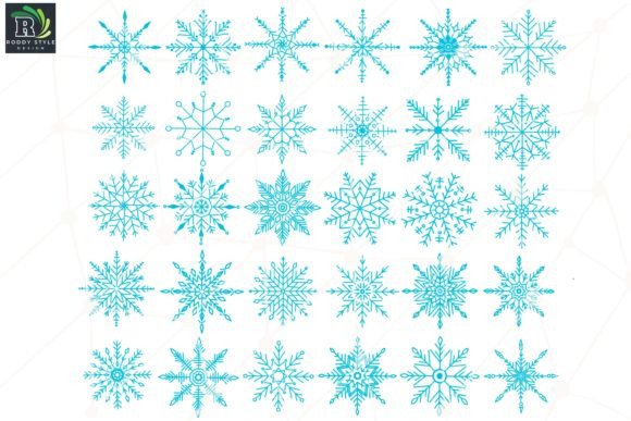 Unlocking Winter Creativity: A Guide to Using 30 Snow Flakes Brush Stamps in Procreate